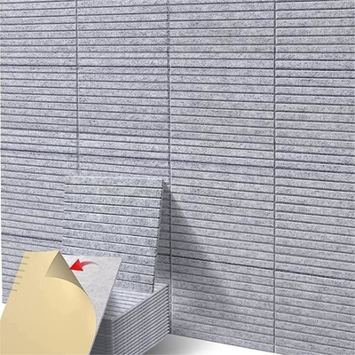 Polyester Elyaf Yüksek Yoğunluklu Keçe Akustik Panel 30x30x0.9cm