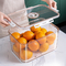 Buzdolabı Mutfak Sebze için Bpa Ücretsiz M Boyut Temizle İstiflenebilir Kutuları