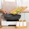 Katlanabilir Bambu Kesme Tahtası Bulaşık Makinesinde Yıkanabilir Mutfak Ahşap