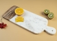 Mutfak Dekor kesme tahtası Mermer akasya ahşap ekleme kesme tahtası saplı