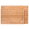 Lavabo ile özelleştirilebilir ev mutfak bambu kesme tahtası doğrama tahtası