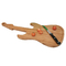 Ev 8.6 X 0.6 X 19.4 Inç Bambu Mutfak Kesme Tahtaları Gitar Şekli Ahşap