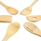 6 Parça Bambu Mutfak Aletleri Set Ahşap Spatula Kaşığı Yemek Yapmak İçin
